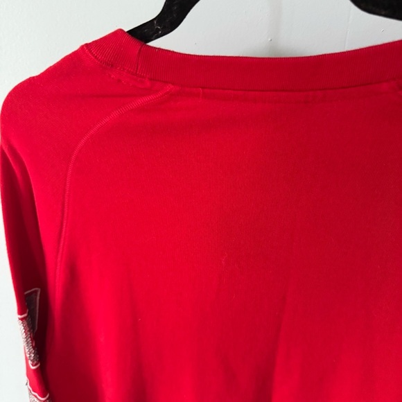 Victoria's Secret PINK Ohio State Buckeyes Bling Sequin Crewneck Sweatshirt XS N - Picture 7 of 7